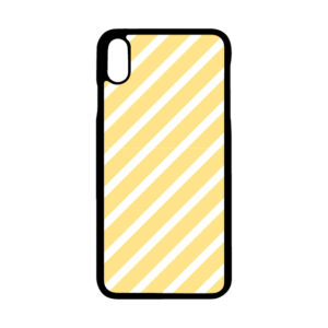 Yellow And White Stripes Case
