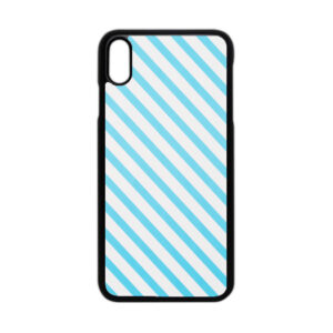 Light Blue And White Stripes Case